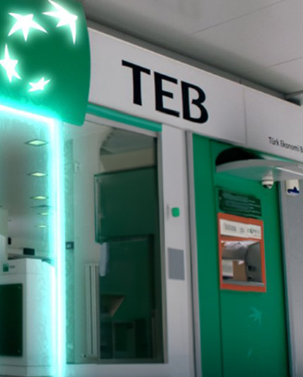 Kaymaz Zemin Uygulaması, Türkiye Ekonomi Bankası (TEB) Kaymaz Zemin Uygulaması